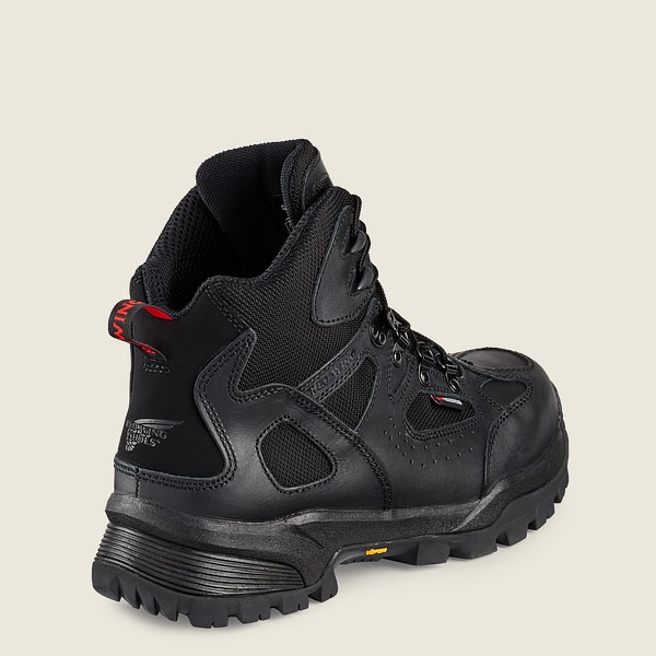 Red Wing Hiking Bot Erkek - Truhiker - 6-Inch Waterproof Safety Toe - Siyah - 79EBNJSXZ